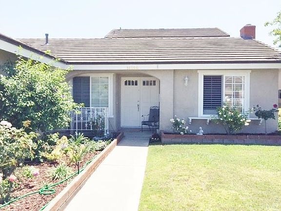 Sycamore front of house with rose garden...talk about curb appeal!