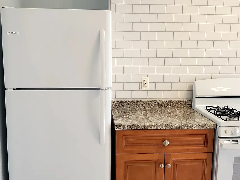 Full size Fridge and gas stove