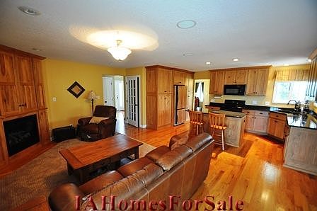 Kitchen and Family Room