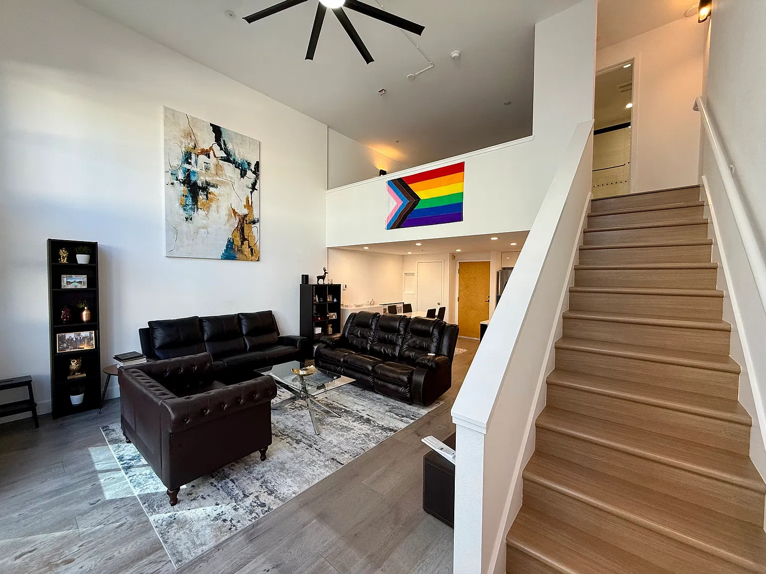 Bright and Spacious Lofted One-Bedroom w/ Parking Included — Photo 4