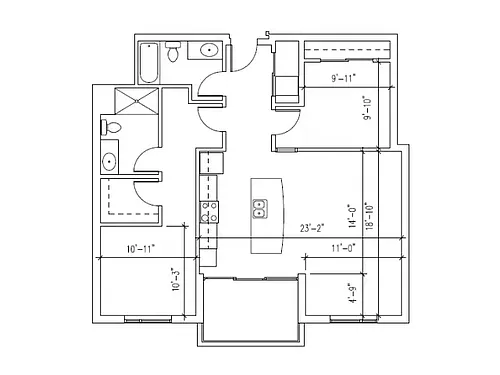 Floor plan The Scott
