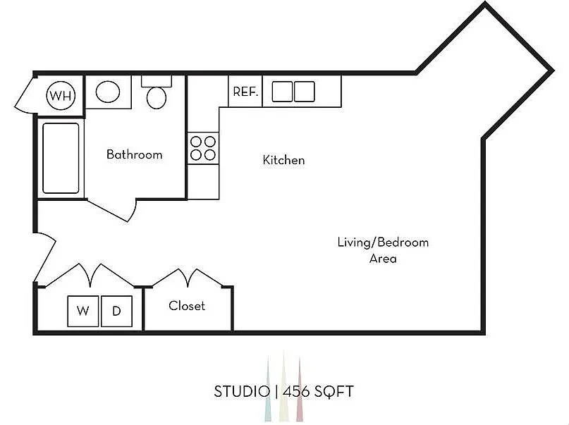 Floor plan Studio