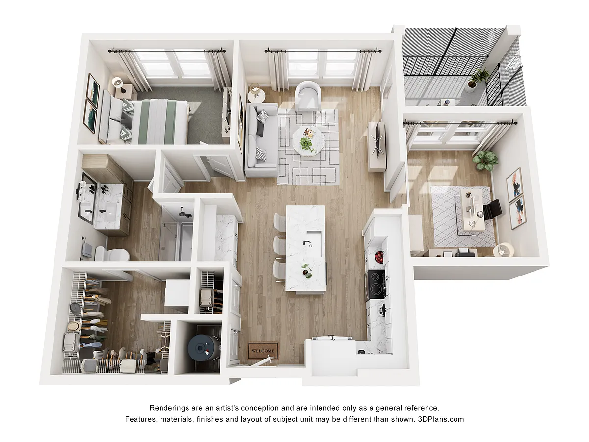 Floor plan Oak