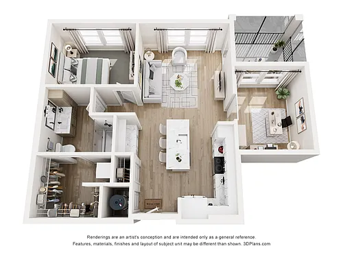 Floor plan Oak