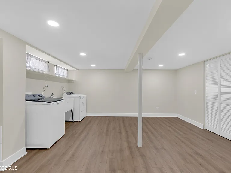 Finished Basement with Laundry