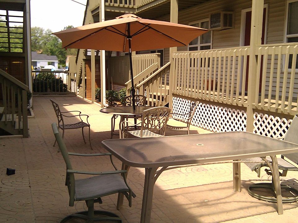 Shared patio