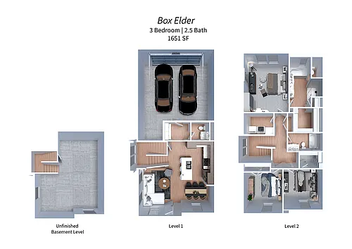 Floor plan Crestview Ridge - Box Elder