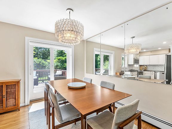 Dining Room with Sliders