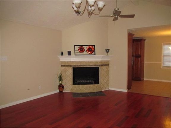 DEN WITH FIRE PLACE