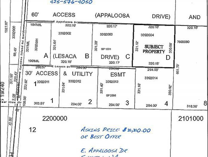 Map of other lots