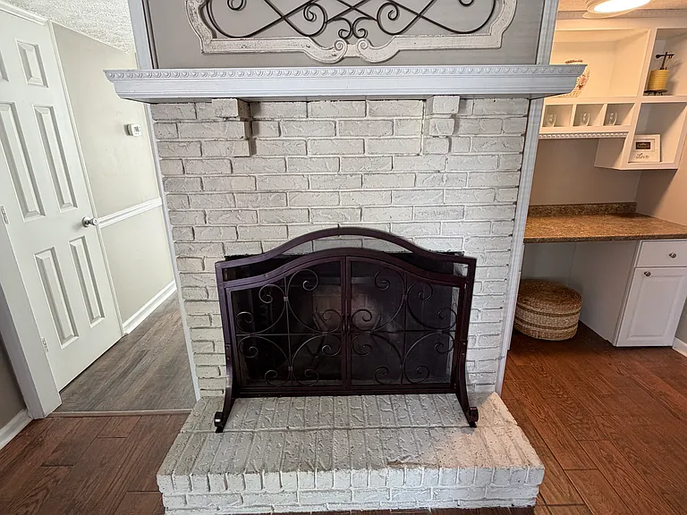 Wood burning Fireplace