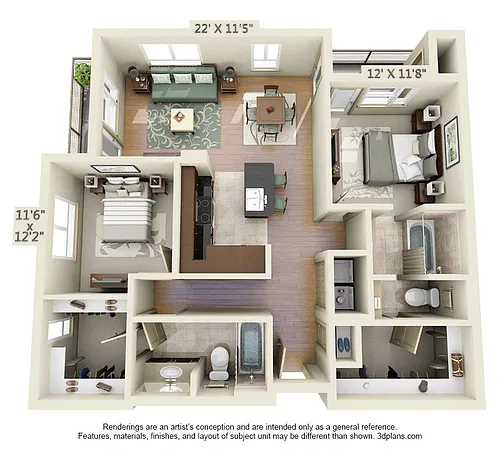 Floor plan B2E