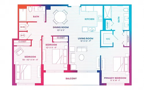Floor plan C1-S