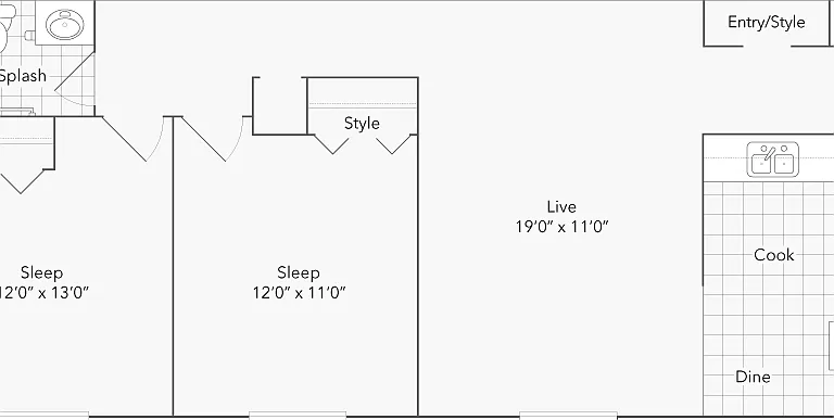 The Dahlia | Floor Plan The Dahlia | Floor Plan