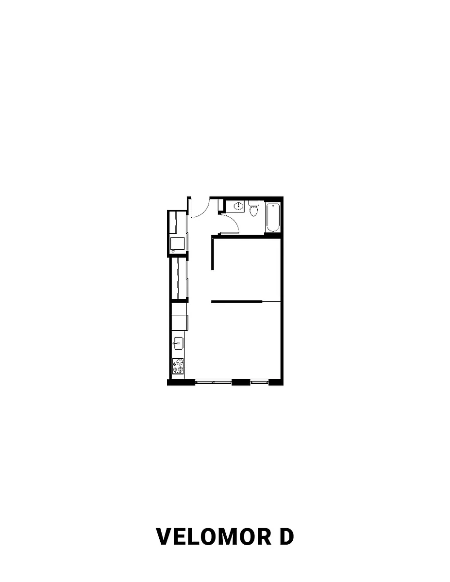 Floor plan Velomor D