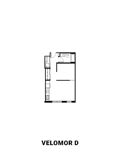Floor plan Velomor D