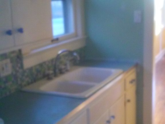  has bamboo floors, 50's style tops