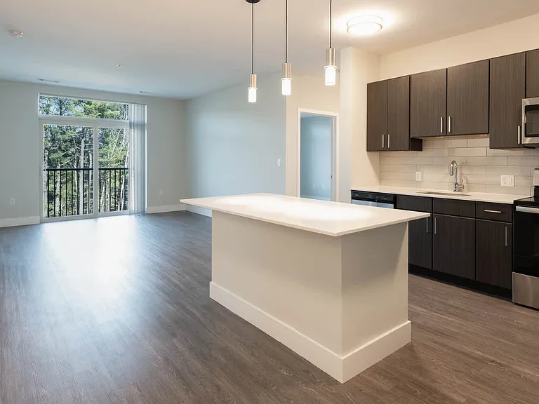 Living Room with Juliet Balcony and Hard Surface Flooring