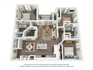 Floor plan C1