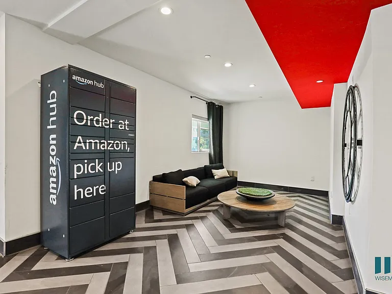Lobby with Resident Package Locker