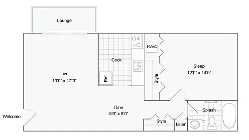 Floor plan Arlington