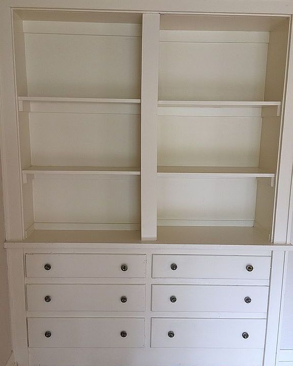 Built in dining room hutch