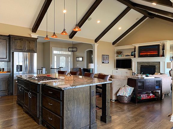 View from dining area