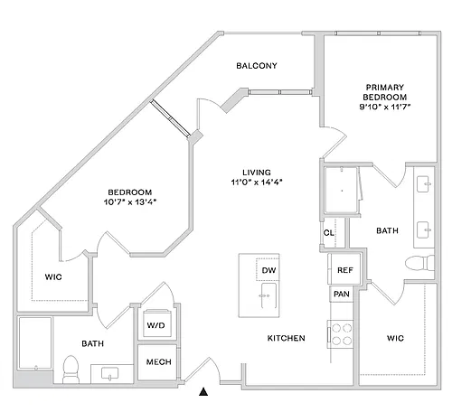 Floor plan B1