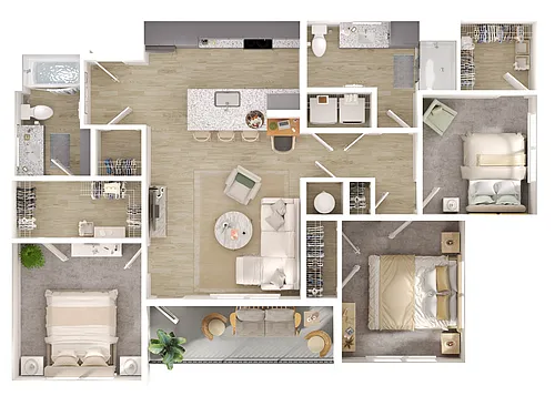 Floor plan Breezy