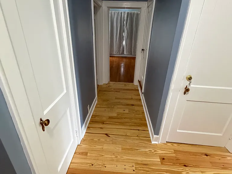 Hallway looking toward master bedroom