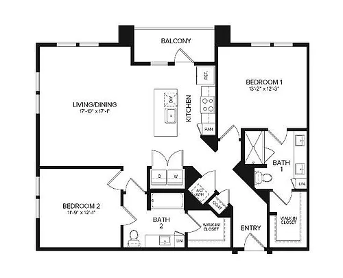 Floor plan B2