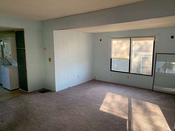 Living room with step-out