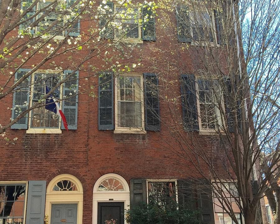 Front view from Clinton Street