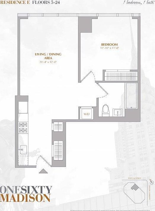 2nd image of 160 Madison Ave APT 17E