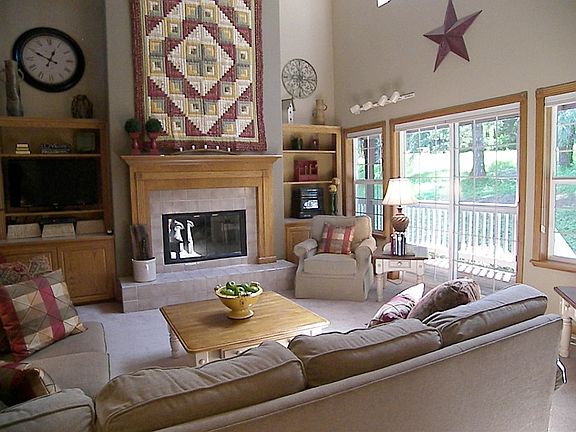 Living Room with Slider
