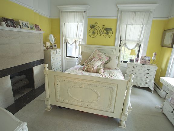 Bedroom with Fireplace