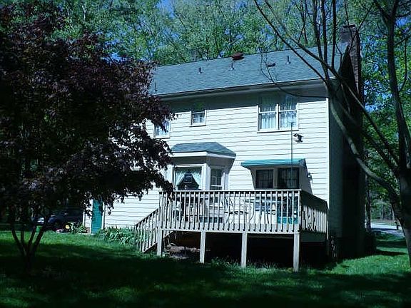 Back of House with Deck