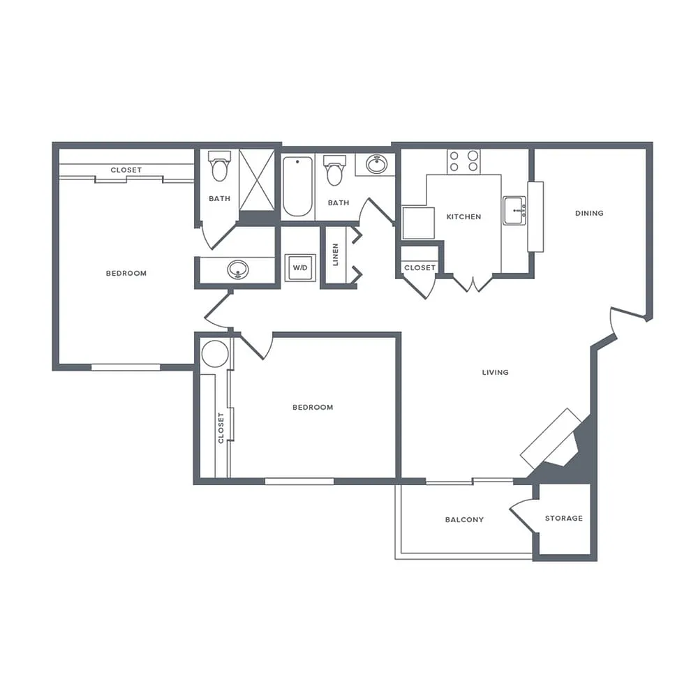 Floor plan BB2 Classic
