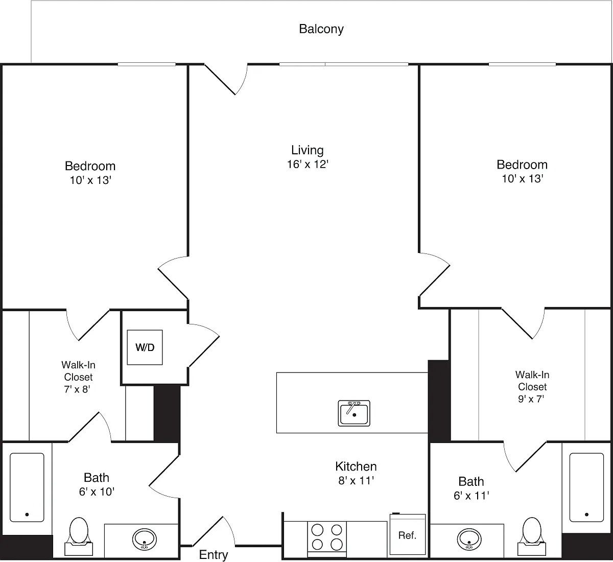 Floor plan B1