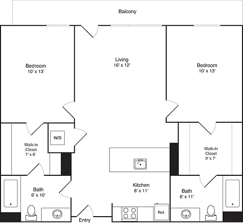 Floor plan B1