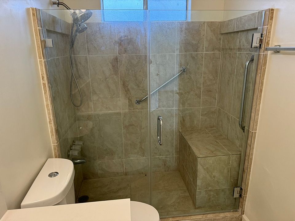 ADA-approved shower.