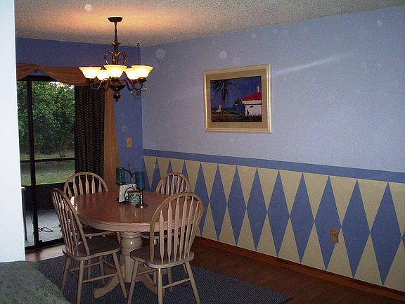 Formal dining area