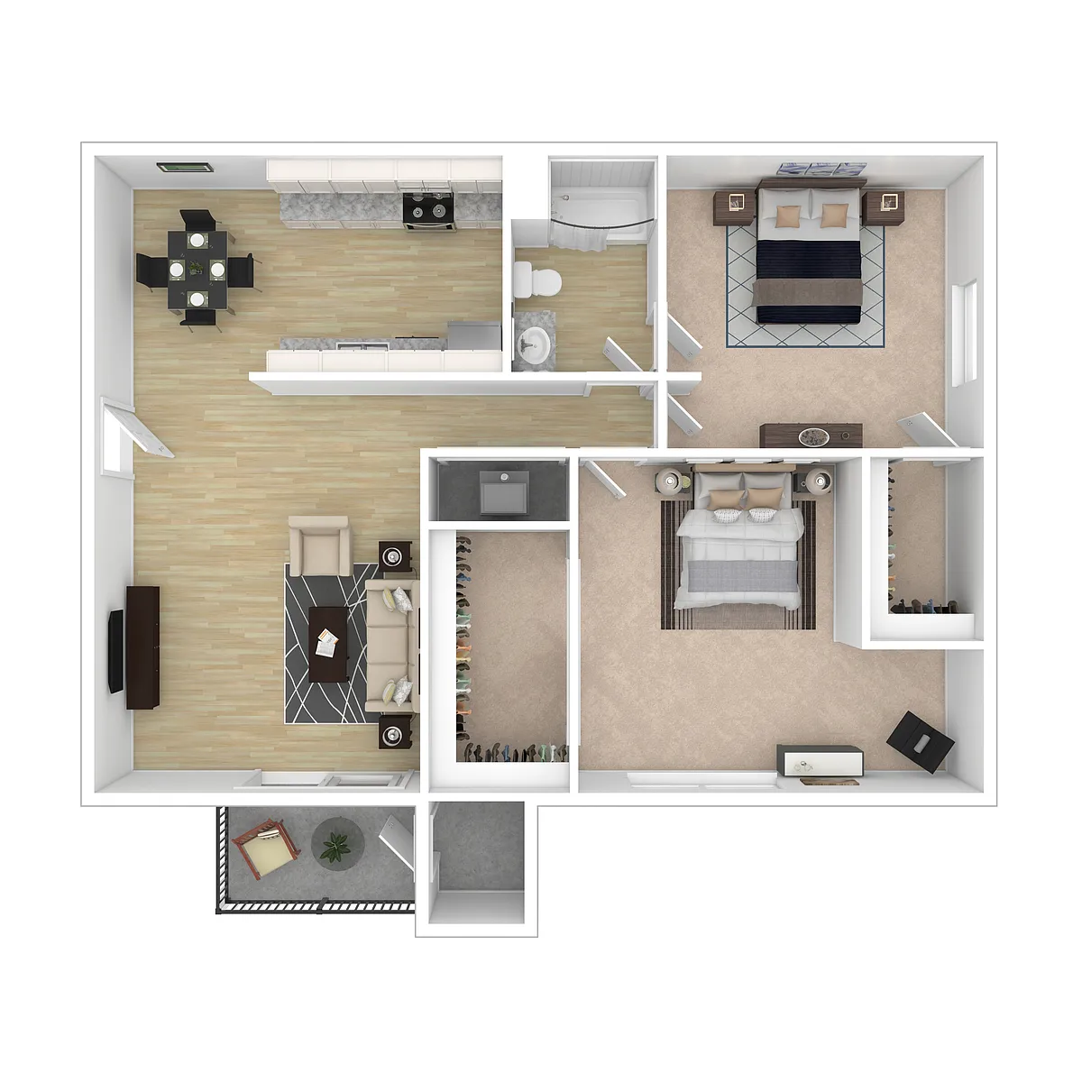 Floor plan Honeysuckle