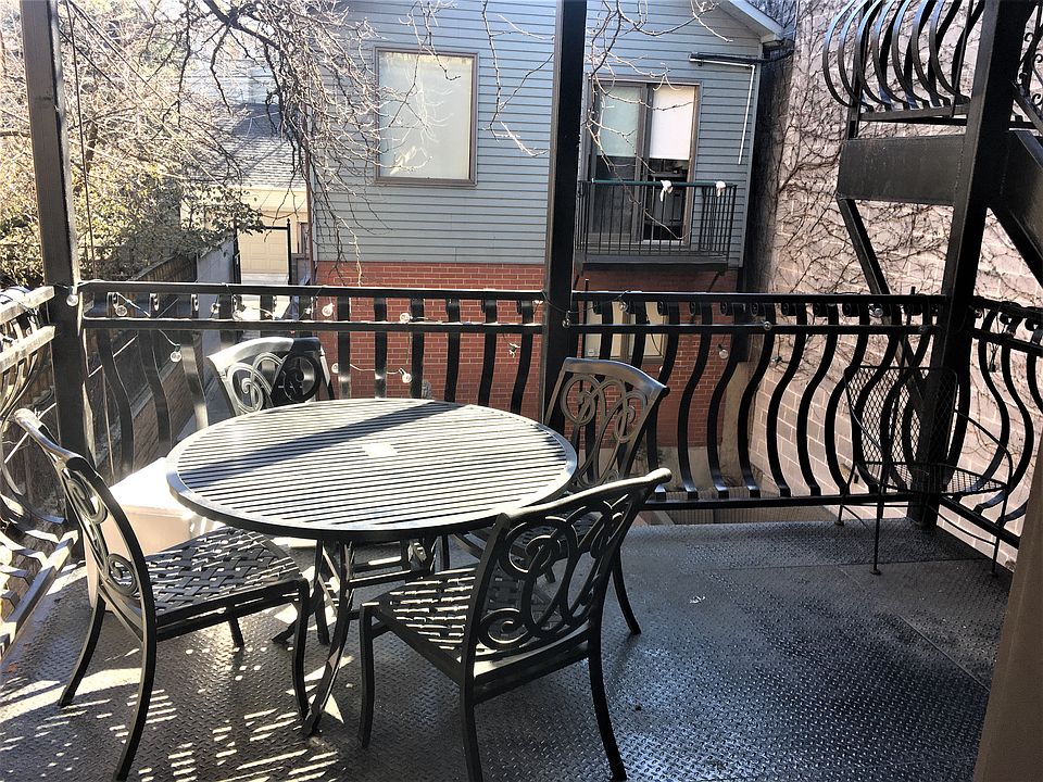 Private back porch