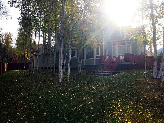 Beautiful, private back yard