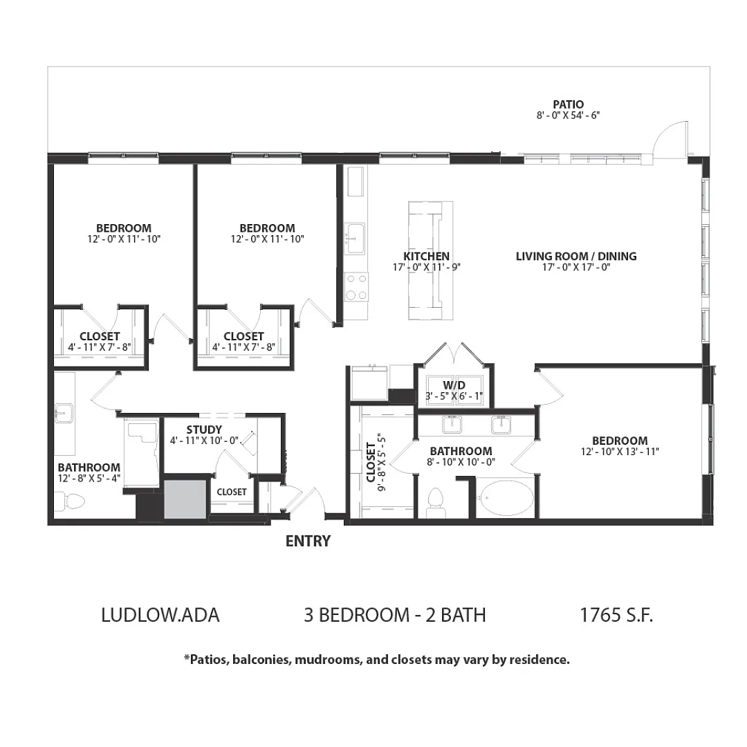 Floor plan Ludlow.ADA
