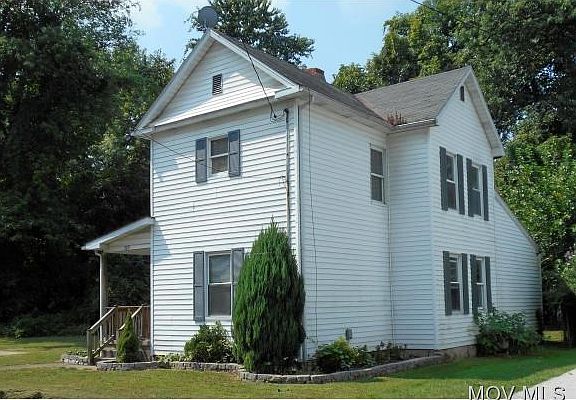 Side view of the house