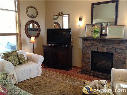 STACKED STONE FIREPLACE/stella