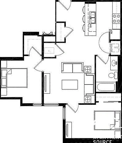 2 bed, 1000 sqft, $4,250 — Photo 4