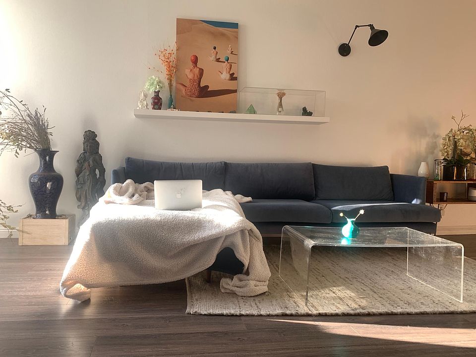 Open living room for the artist, creative, or the perfect work from home situation